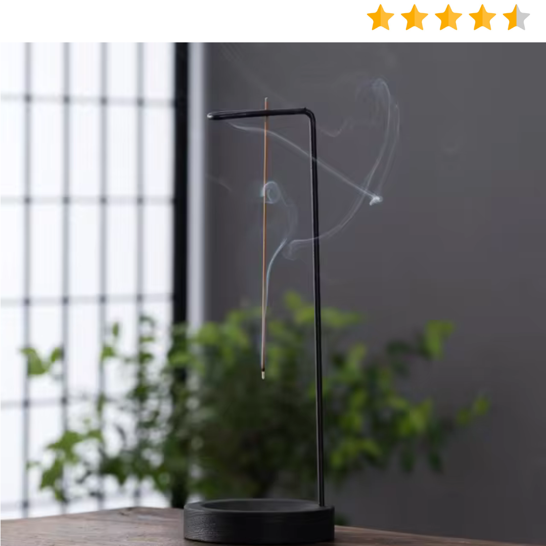 Upside Down Incense Burner Incense Stick Holder Wooden